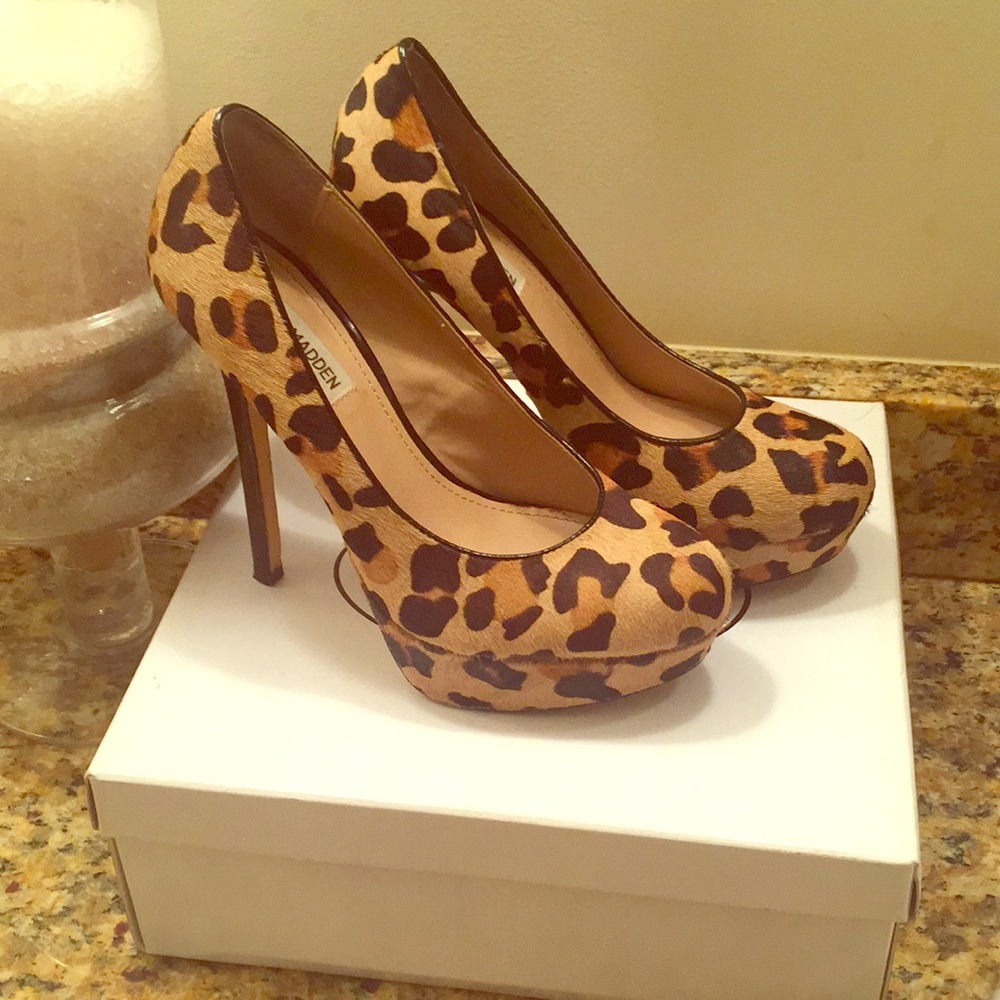 Steve Madden Leopard Heels
